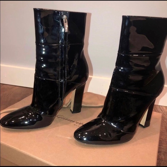 Gianvito rossi patent leather boots Clearance